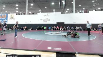 191 lbs Rr Rnd 3 - Lerrod Smalls II, Mwa vs Kellen Buggey, Team Nauman Wrestling Club Funky