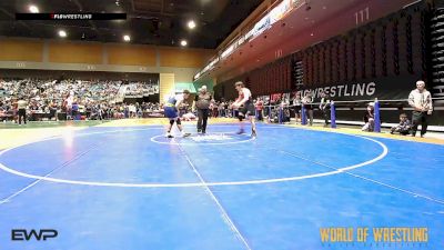 220 lbs Round Of 16 - McGregor Miller, Upper Valley Aces vs Eli Galvan, Golden Hawks Wrestling Club