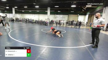 105 lbs Consi Of 8 #1 - Aidan Szewczyk, NC vs Mario DiBella, FL