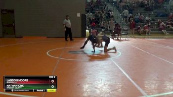 128 lbs Round 3 - Nathan Cox, Madison County vs Landon Moore, Huntsville