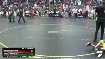 49 lbs Quarterfinal - Nathan McGuire, Anchor Bay WC vs Wyatt Prachar, St. Ignace WC