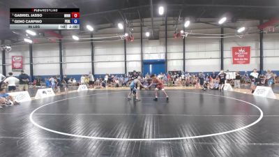 96 lbs Gabriel Jasso, Minnesota vs Geno Carpino, Pennsylvania Blue