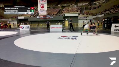 Cadet Boys Lower - 88-94 Quarters - Erick Estrada, TUF California Wrestling Academy vs Mason Filstrup, PRIDE Wrestling Club