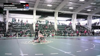 124 lbs Cons. Round 3 - Cheyenne Moreno, Indiana Tech vs Nicole Arroyo, Georgetown