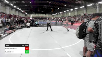 81 lbs Rr Rnd 2 - Marcus Espinoza, High Elevation WC vs Roen Baird, High Elevation WC