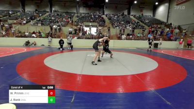 130 lbs Consi Of 4 - Wil Primm, Level Up Wrestling Center vs Jackson Rank, Eagle Eye Wrestling Club