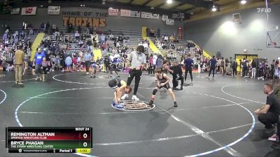 80 lbs Round 1 - Remington Altman, Spartan Wrestling Club vs Bryce Phagan, The Storm Wrestling Center