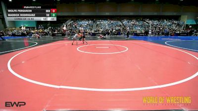 40 lbs Consi Of 16 #2 - Wolfe Ferguson, Iron Eagle Wrestling Club vs Maddox Rodriguez, The Valley Wrestling Club