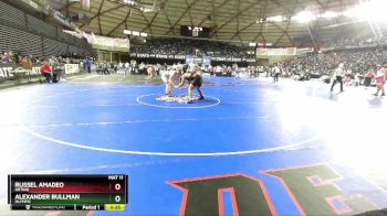 2A 215 lbs 5th Place Match - Alexander Bullman, Olympic vs Russel Amadeo, Orting