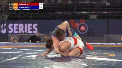 62 kg Bronze - Kayla Miracle, USA vs Iryna Koliadenko, UKR