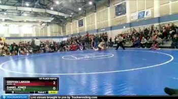 160 lbs Placement (4 Team) - Daniel Jones, Perry Meridian vs Griffan Larson, Avon