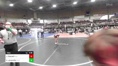 78 lbs Quarterfinal - Jack Gosnell, Pikes Peak Warriors vs Xavier Jaramillo, Sturgis Youth WC