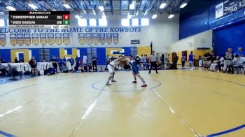 175 lbs 1st Place Match - Christopher Aubain, Freedom vs Enzo Dasilva, Spanish River