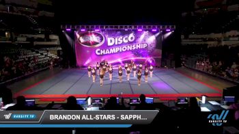 Brandon All-Stars - Sapphire [2022 L4 Senior Day 2] 2022 American Cheer Power Tampa Showdown