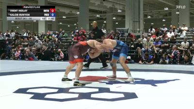 92 lbs Quarters - Trent Hidlay, Wolfpack WC/ Titan Mercury Wrestling Club (TMWC) vs Kalob Runyon, Panther Wrestling Club RTC