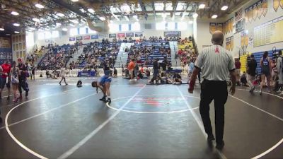 100 lbs Quarterfinal - Tiffany Francisco, YIC vs Kayla Blohm, Springstead