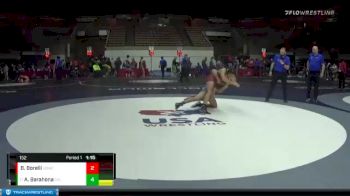 152 lbs Semifinal - Angelo Barahona, California vs Brokton Borelli, Vasky BrosPitman Wrestling Club