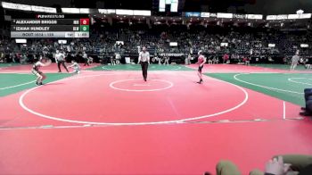 120 lbs Cons. Semi - Alexander Briggs, MIRA vs Izaiah Hundley, BLW3