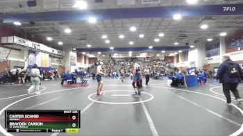 175 lbs Champ. Round 1 - CARTER SCHMID, Durham vs Brayden Carson, St John Bosco