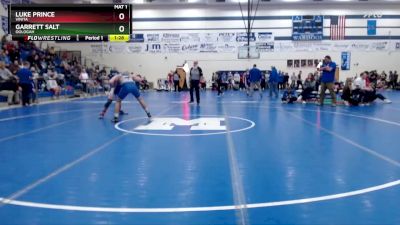 138 lbs Semifinal - Garrett Salt, Oologah vs Luke Prince, Vinita