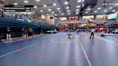 132 lbs Champ. Round 1 - Faith Boyd, Prosper Rock Hill vs Pamela Carlos Maldonado, Klein Oak