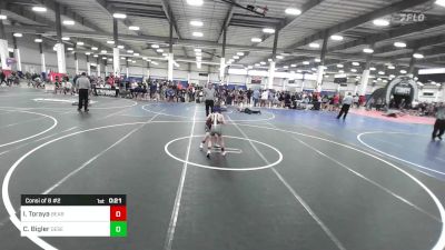 62 lbs Consi Of 8 #2 - Ilias Toraya, Bear WC vs Cael Bigler, Desert Dogs WC