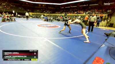 132 Class 2 lbs Cons. Round 1 - Carson VanDoremalen, Excelsior Springs vs Watson Azdell, Mexico