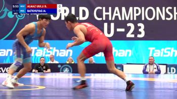 57 kg 1/4 Final - Bekzat Almaz Uulu, Kyrgyzstan vs Munkh Erdene Batkhuyag, Mongolia