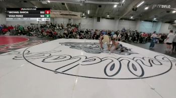 215 lbs 1st Place Match - Evan Perez, Windsor vs Michael Garcia, Roosevelt