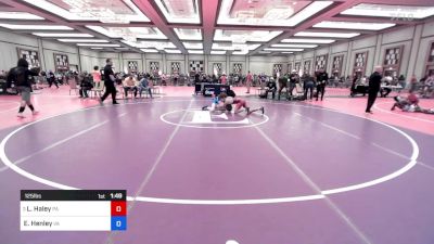 125 lbs Semifinal - LaShawn Haley, Pa vs Emmitt Henley, Va