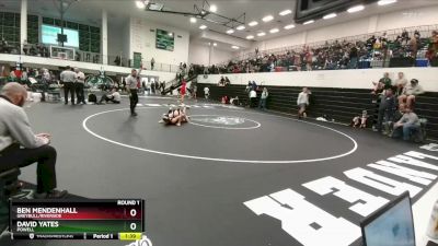 132F Round 1 - David Yates, Powell vs Ben Mendenhall, Greybull/Riverside