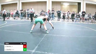 138 lbs Round Of 64 - Jordan Garcia, Top Rank HAC vs Liam Coultis, Derby WC