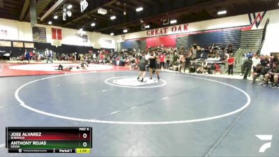 285 lbs Champ. Round 1 - Anthony Rojas, Azusa vs Jose Alvarez, Rubidoux