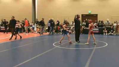 67 lbs Semis - Jackson Caporiccio, Apex vs Zachary Hernandez, Warhawks Wrestling