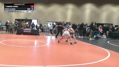 157 lbs Champ. Rd Of 16 - Landon Johns vs Evan Clarke, Outsiders