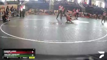 65 lbs Round 6 (8 Team) - Parker Lopez, Mat Rats vs Trevor Lindquist, The Untouchables