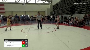 65 lbs Prelims - Jamison Forrest, NC WAY ES vs Chase Phillips, NY Aggressors ES