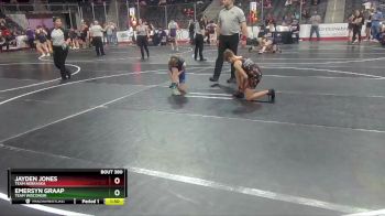 85 lbs 3rd Place Match - Emersyn Graap, Team Wisconsin vs Jayden Jones, Team Nebraska