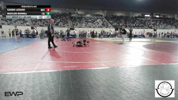 84 lbs Round Of 32 - Kaden Lozano, Weatherford vs Waylon Rowell, Elgin Wrestling