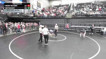 4A 150 lbs Cons. Round 2 - Brady Mccurdy, Uintah vs Bryton Butt, Ridgeline
