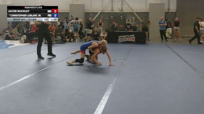 75 lbs Cons. Quarters - Jacob Buckley, Helena Wrestling Club vs Christopher LeBlanc Jr., Powell Wrestling Club