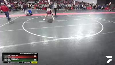 125 lbs Cons. Round 4 - Dylan Cernoch, First There vs Talon Tassoul, Luxemburg-Casco