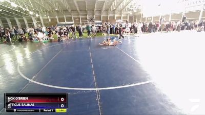 87 lbs Cons. Round 1 - Nox O`Brien, UT vs Atticus Salinas, NV