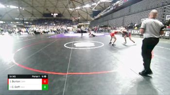 1A 145 lbs Quarterfinal - Connor Goff, Colville vs Ian Burton, Castle Rock