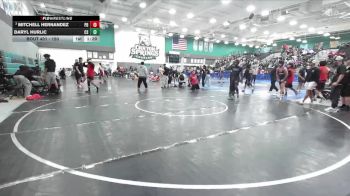 150 lbs Quarterfinal - Mitchell Hernandez, Palm Desert vs Daryl Hurlic, Canyon Springs