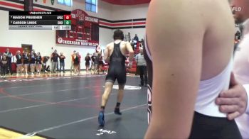 175 lbs Quarterfinal - Mason Pruisner, AP-GC vs Carson Linde, Charles City