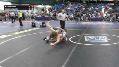 126 lbs Round Of 128 - Alex Allison, SC vs Ryan Hockaday, IN