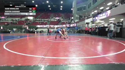 170 lbs Quarterfinal - Easton Gardner, Snake River Wrestling Club vs Kade Wersland, Younger