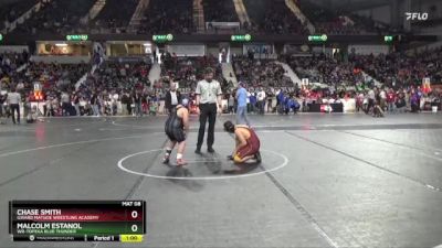 125 lbs Champ. Round 1 - Malcolm Estanol, WR-Topeka Blue Thunder vs Chase Smith, Girard Matside Wrestling Academy