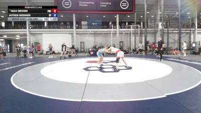 155 lbs 3rd Place Match - Max Brown, Psf Wrestling Academy vs Jayden Mesmer, ISI